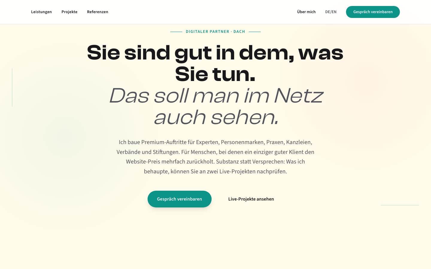 Lukas Lavicka — Redesign-Konzept